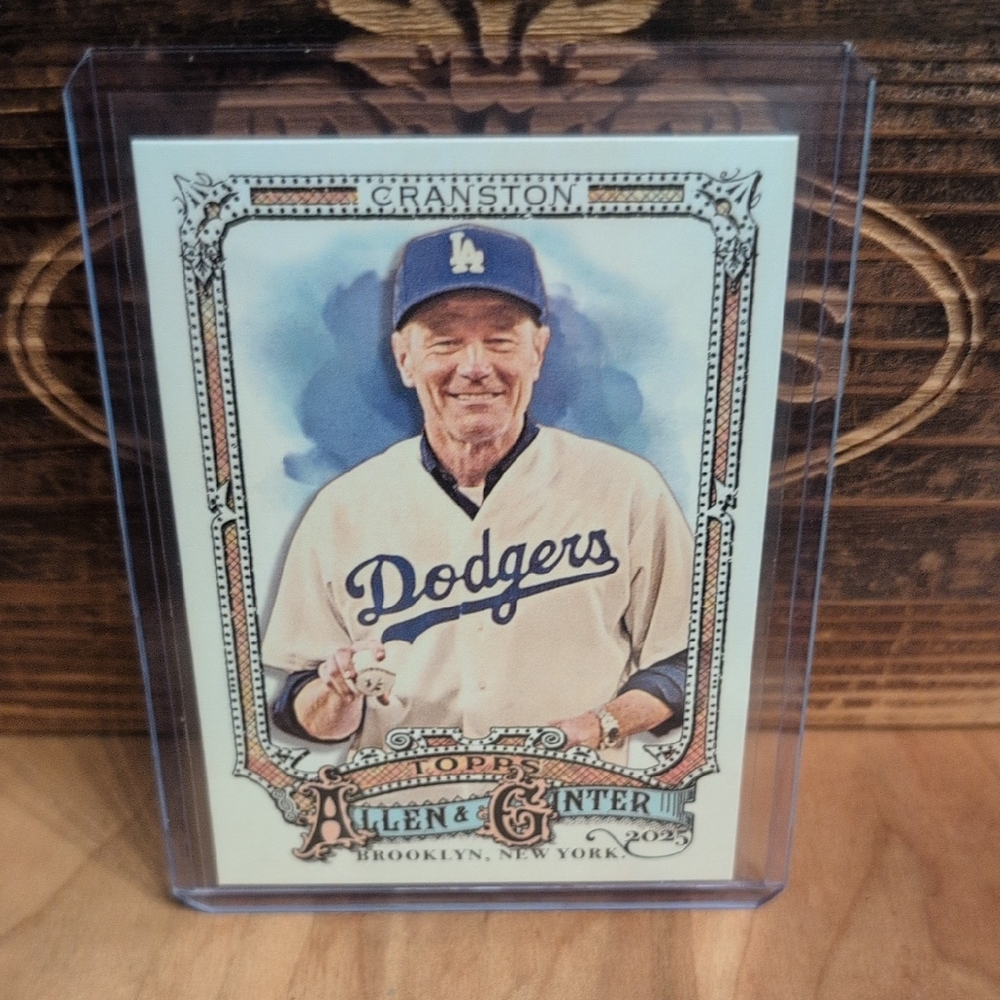 2025 Topps Allen & Ginter Bryan Cranston Actor Series